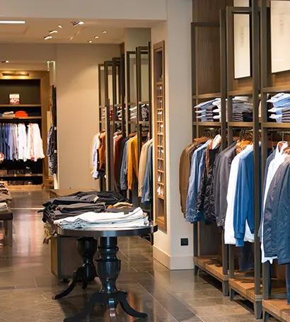 Butikstädning. Städning av butik eller affär.